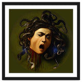 Caravaggio – Medusa | Baroque Mythological Painting Head of Medusa thumbnail