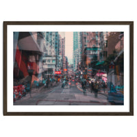 Street Photography - Double Exposure Sai Ying Pung