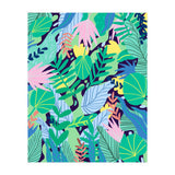 Wild Garden | Eclectic Contemporary Boho Jungle | Forest Meadow Botanical Nature Plants (Print Only) thumbnail