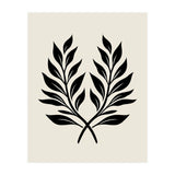 Minimalist Laurel Wreath: Botanical Line Art (Print Only) thumbnail