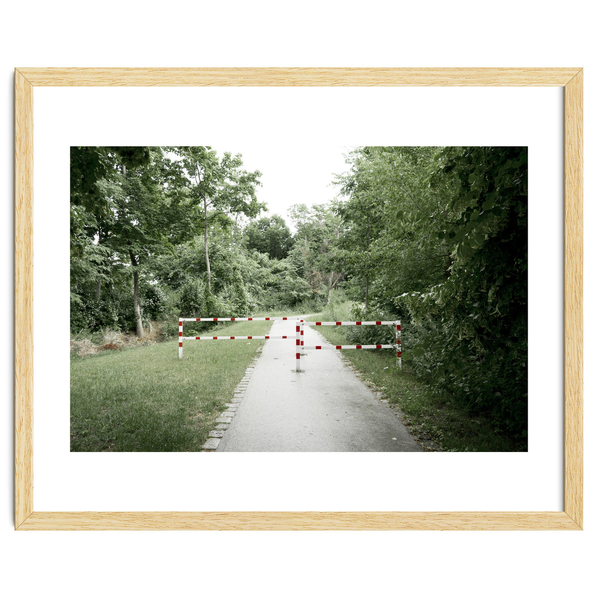Entrance to the green park