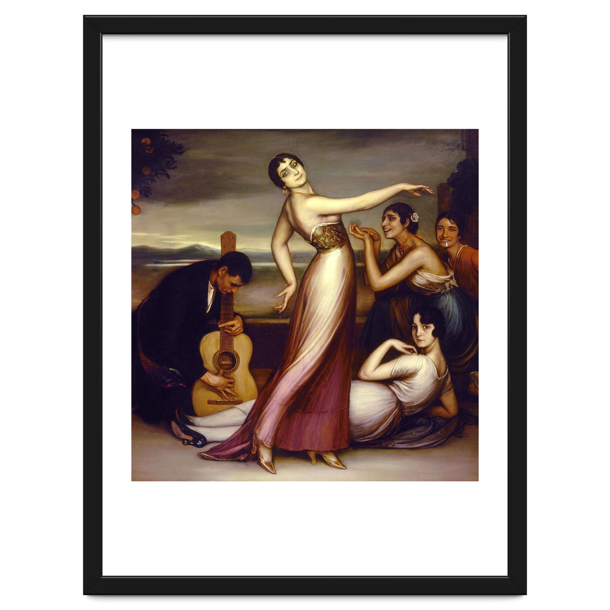 An Allegory of Happiness - 1917 - oil on canvas - 161x157 cm.