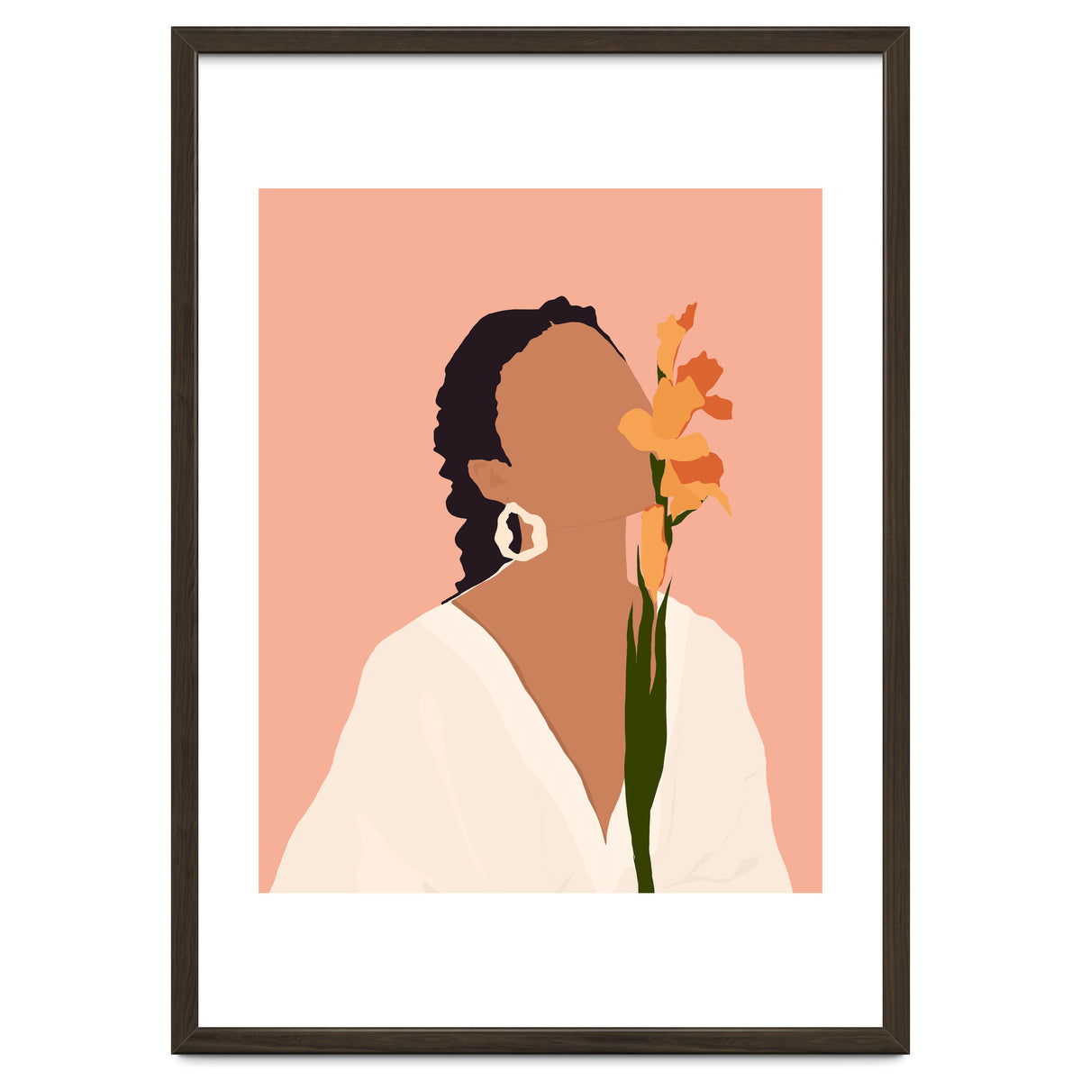 Fervor, Depth Of Feeling, Love Affection Lust Crush, Bohemian Woman Longing Pastel