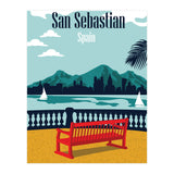 San Sebastian Beach, Spain (Print Only) thumbnail
