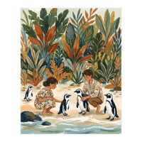Wildlife Beach Gathering (Print Only)