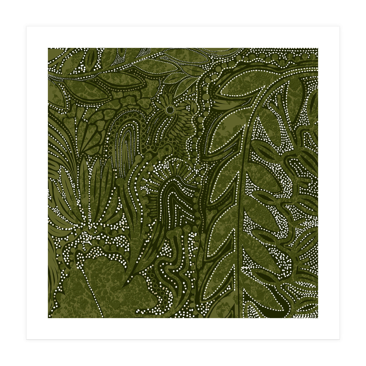 Forest Dense Foliage (Print Only)