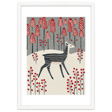 Fawn in a Winter Landscape thumbnail