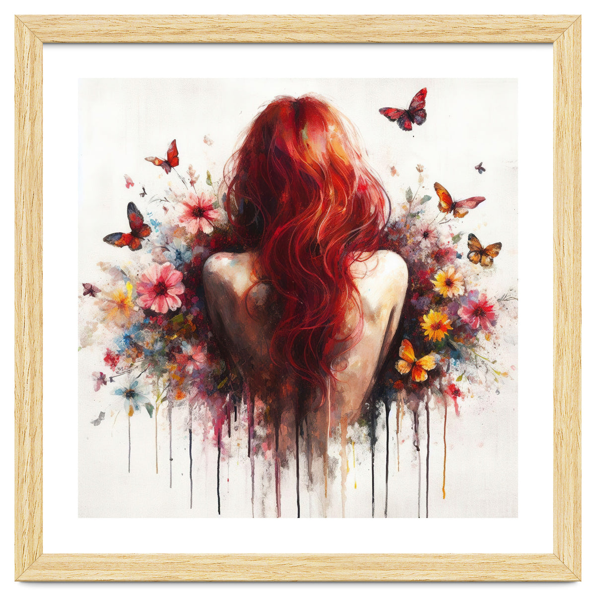 Crimson Butterfly Back Bloom