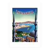 Istanbul, Turkey, Aerial View (Print Only) thumbnail