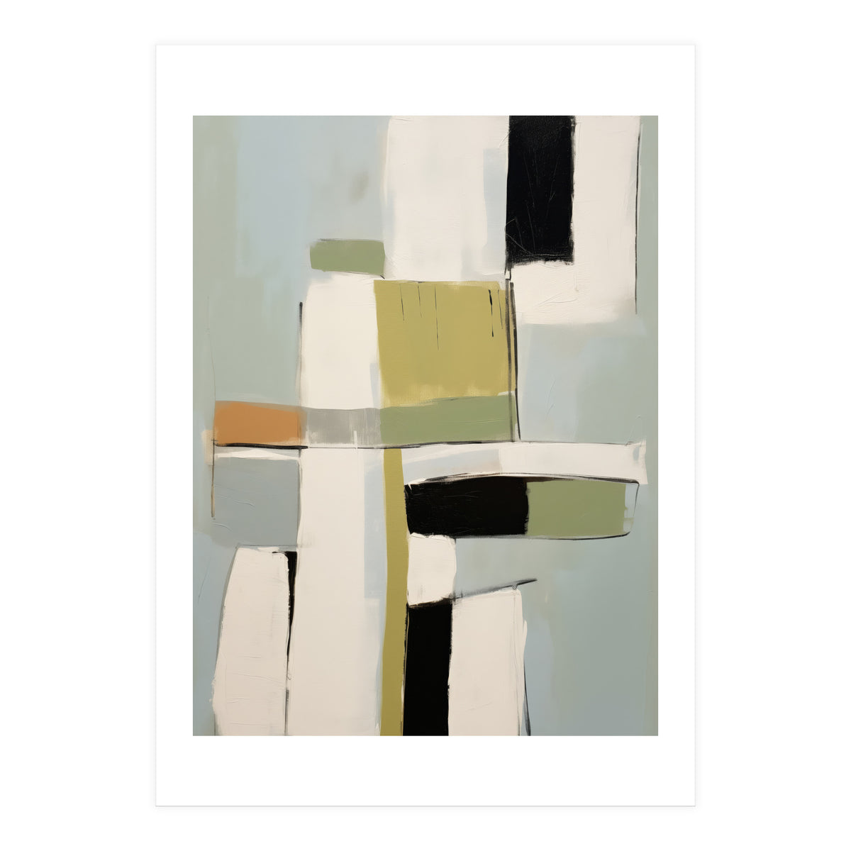 Modern Block Study 2 (Print Only)