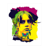 Billie Eilish American Singer (Print Only)