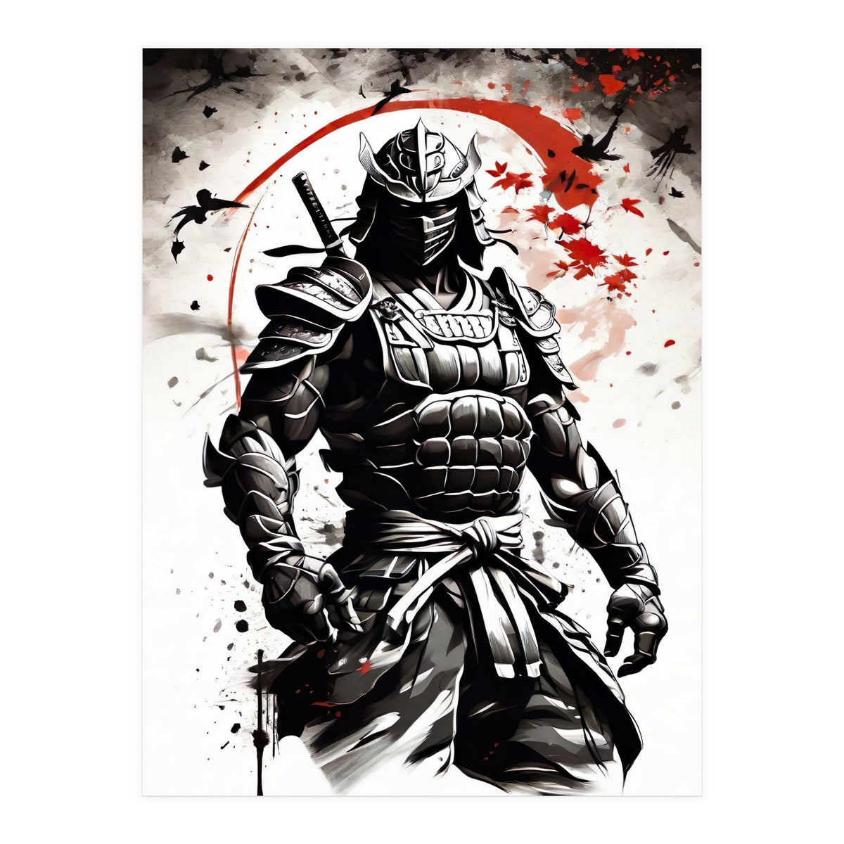 Samurai Warrior Art (Print Only)