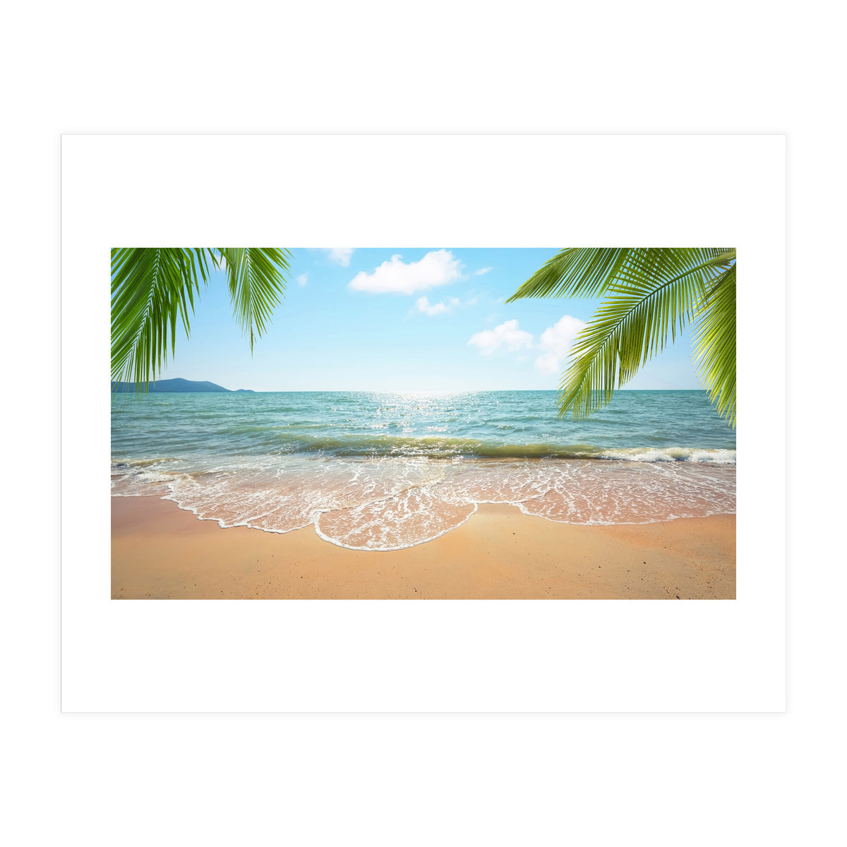 Tropical Beach (Print Only)