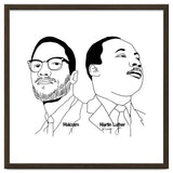 Martin Luther King Jr and Malcolm X thumbnail