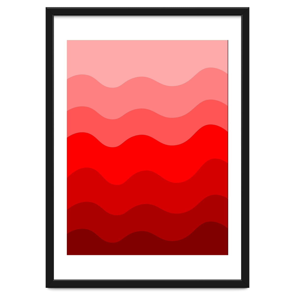 Red gradient design