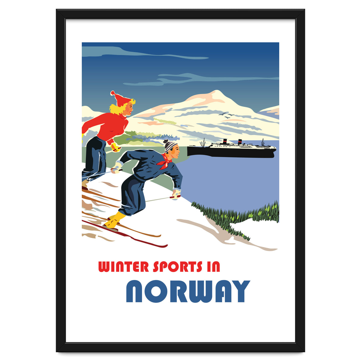 Winter Sports In Norway