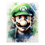 Luigi Super mario (Print Only) thumbnail