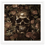 Baroque  Skull And Roses Night Garden thumbnail
