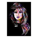 Taylor Swift Colorful Art 2 (Print Only) thumbnail