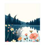Nature Lake Calm Botanical (Print Only) thumbnail