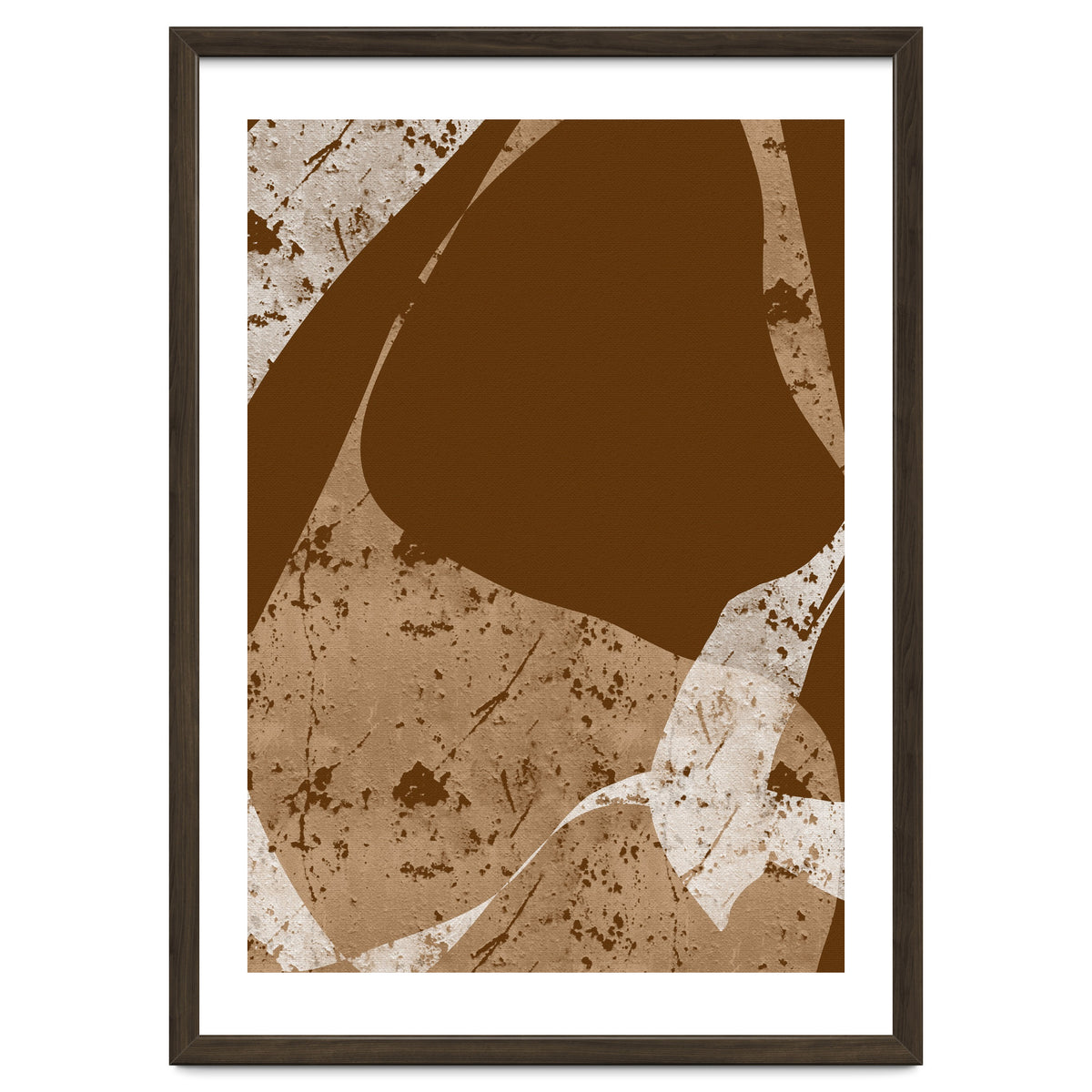 Brown Abstract Minimalist