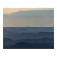 Sunrise over Ramon crater #6 (Print Only)