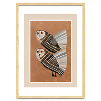 Striped Owl Pair