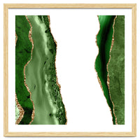 Green & Gold Agate Texture 20