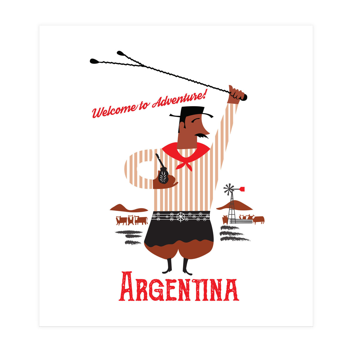 Argentina, Gauchos (Print Only)