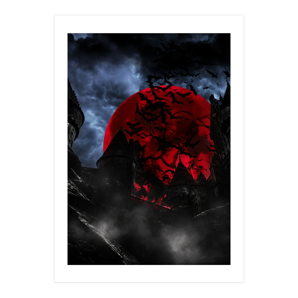 Castle Bats (Print Only)