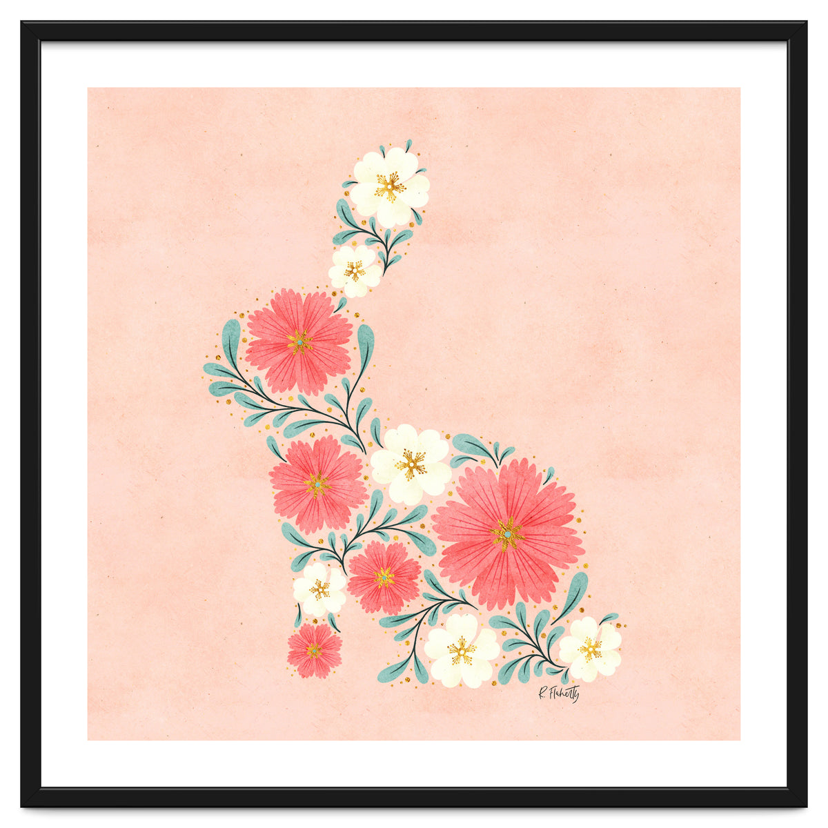 Flower Filled Rabbit