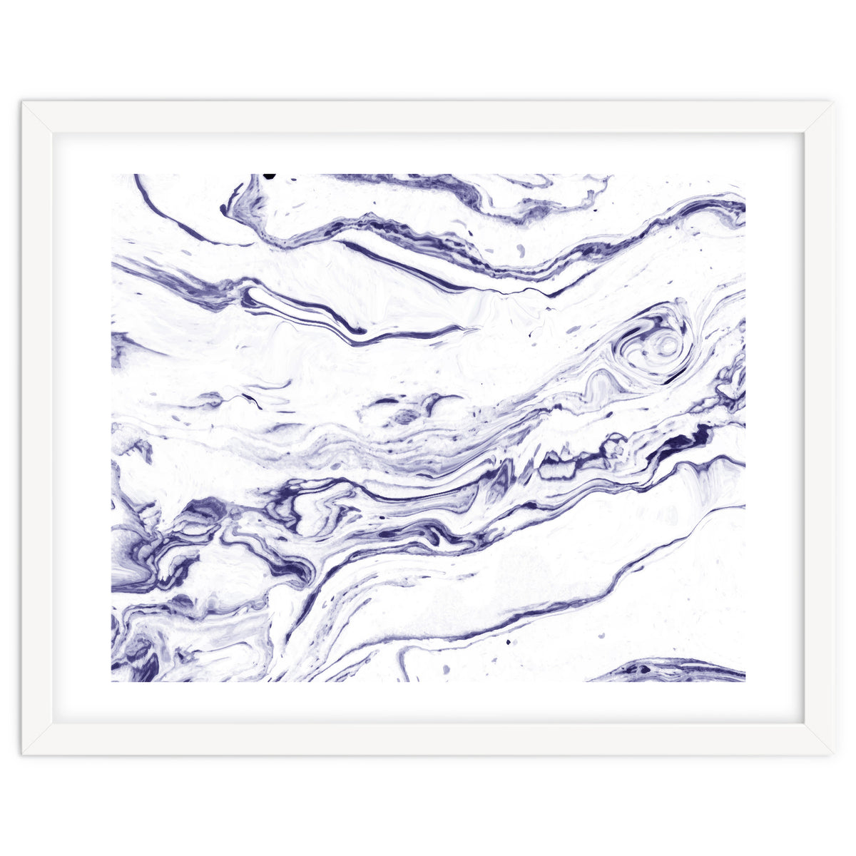 Navy Blue Marble #society6 #decor #marble