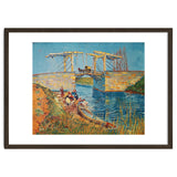 Drawbridge at Arles with a group of washerwomen (pont de Langlois, Arles, France). thumbnail