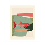 Red Fish Abstract (Print Only) thumbnail