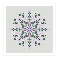 Spring Flowers Mandala (Print Only)