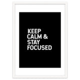 keep calm and stay focused thumbnail