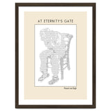 At Eternity’s Gate Vincent Van Gogh – Ascii Art thumbnail