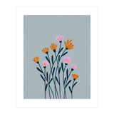 Orange and Pink Flowers (Print Only) thumbnail