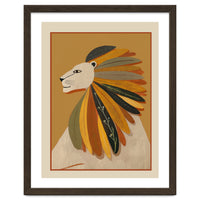 Leaf Mane Lion I