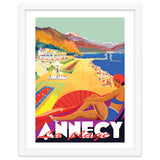 Beach at Annecy Lake, France thumbnail