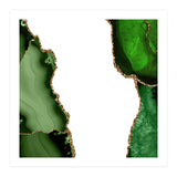 Green & Gold Agate Texture 21 (Print Only) thumbnail