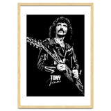 Tony Iommi American Musician Legend In Grayscale thumbnail