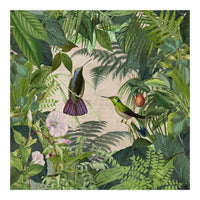 Tropical Hummingbird Jungle (Print Only)