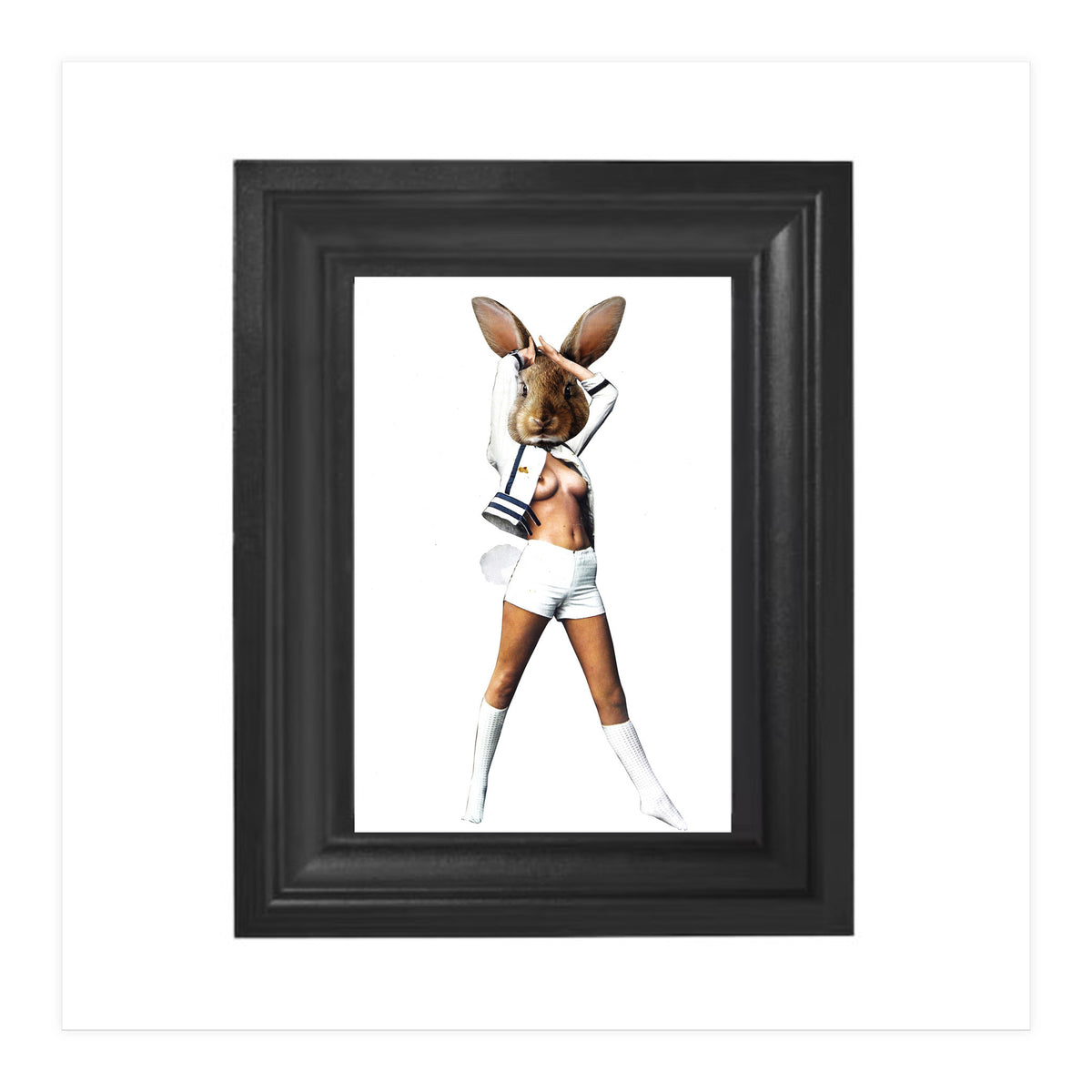 Playgirl - Print of Paper Collage (Print Only)