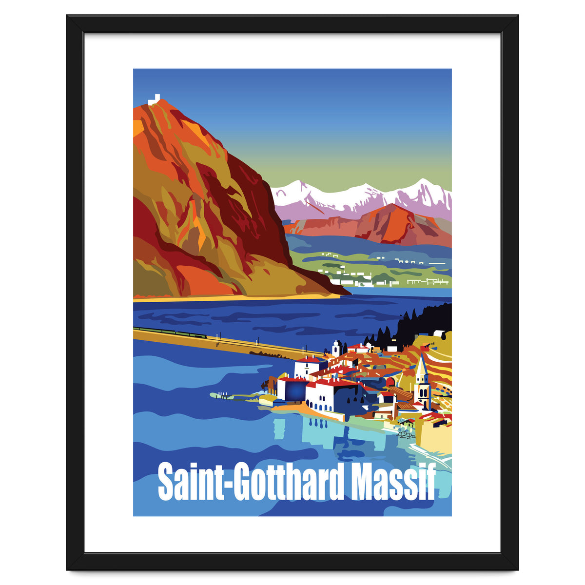 Saint Gotthard Massif, Switzerland