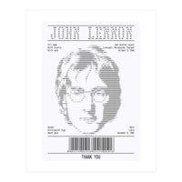 Receipt Art John Lennon (Print Only)