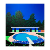 Hiroshi Nagai - Swimming Pool, City Pop At Night (Print Only) thumbnail