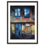 Pastel impression of an old house facade thumbnail