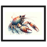 Colorful Lobster Watercolor thumbnail