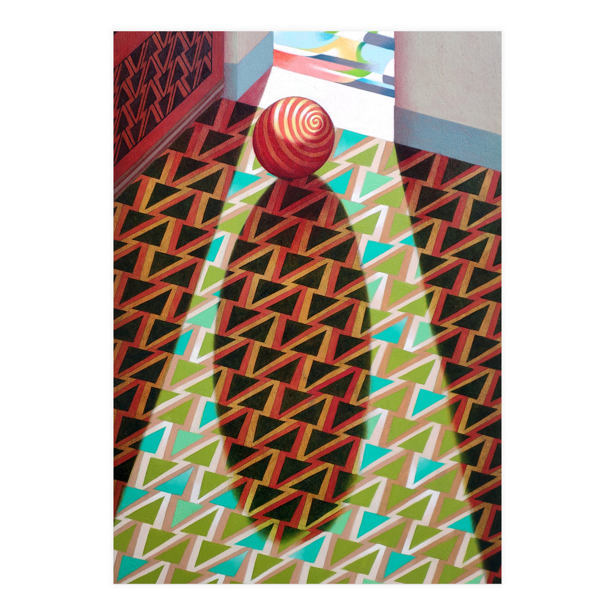 The entrance of the church (Print Only)